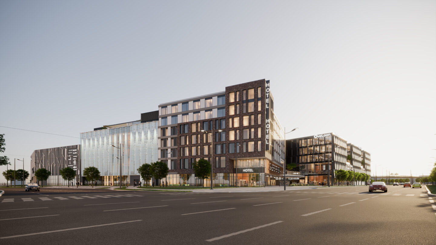 A top-class hotel from the AC Hotels by Marriott chain will be built in Pardubice